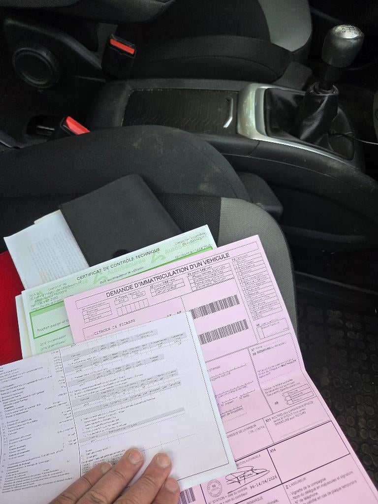 Citroën c4 picasson - 7 zitplaatsen - 2015- klaar bij immat, Euro 5, Monovolume, 4 cilinders, 1600 cc