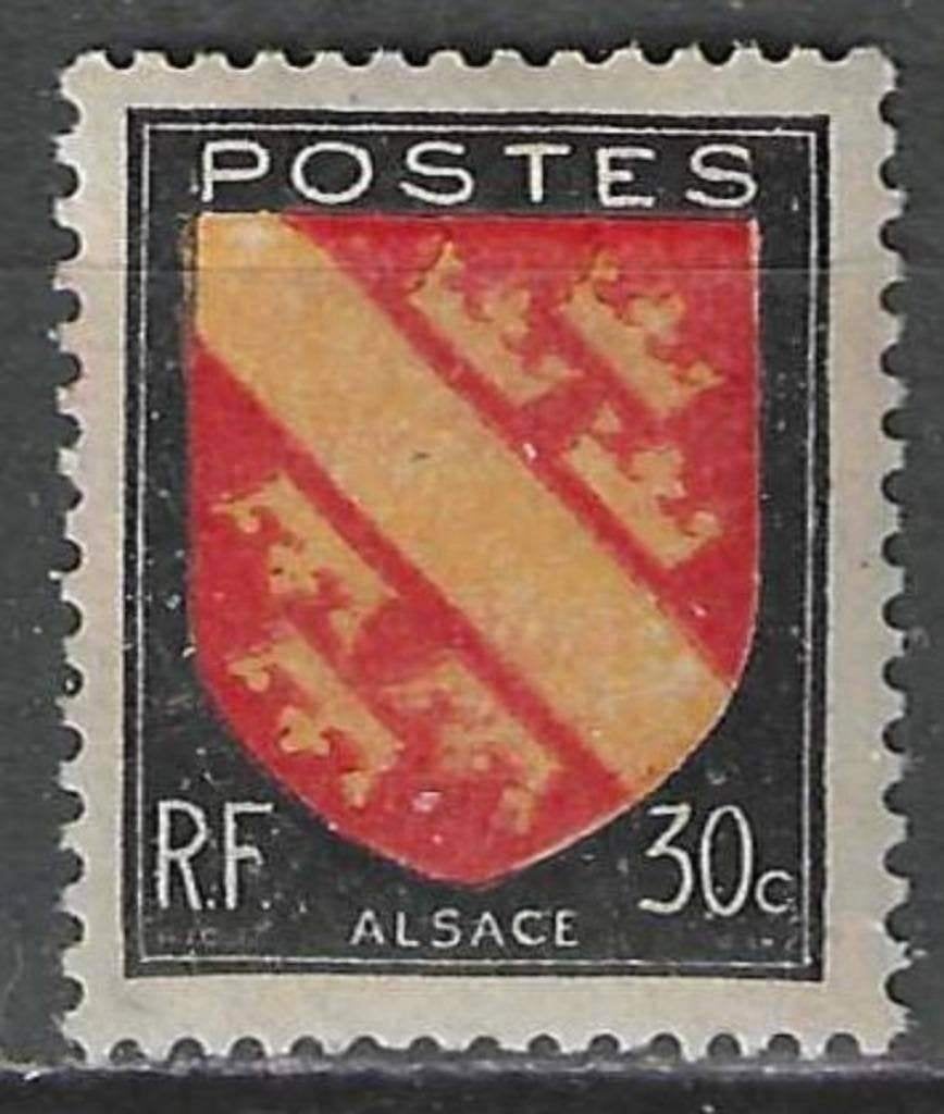 France 1946 - Yvert 756 - Armoiries provinciales (PF), Envoi, Non oblitéré