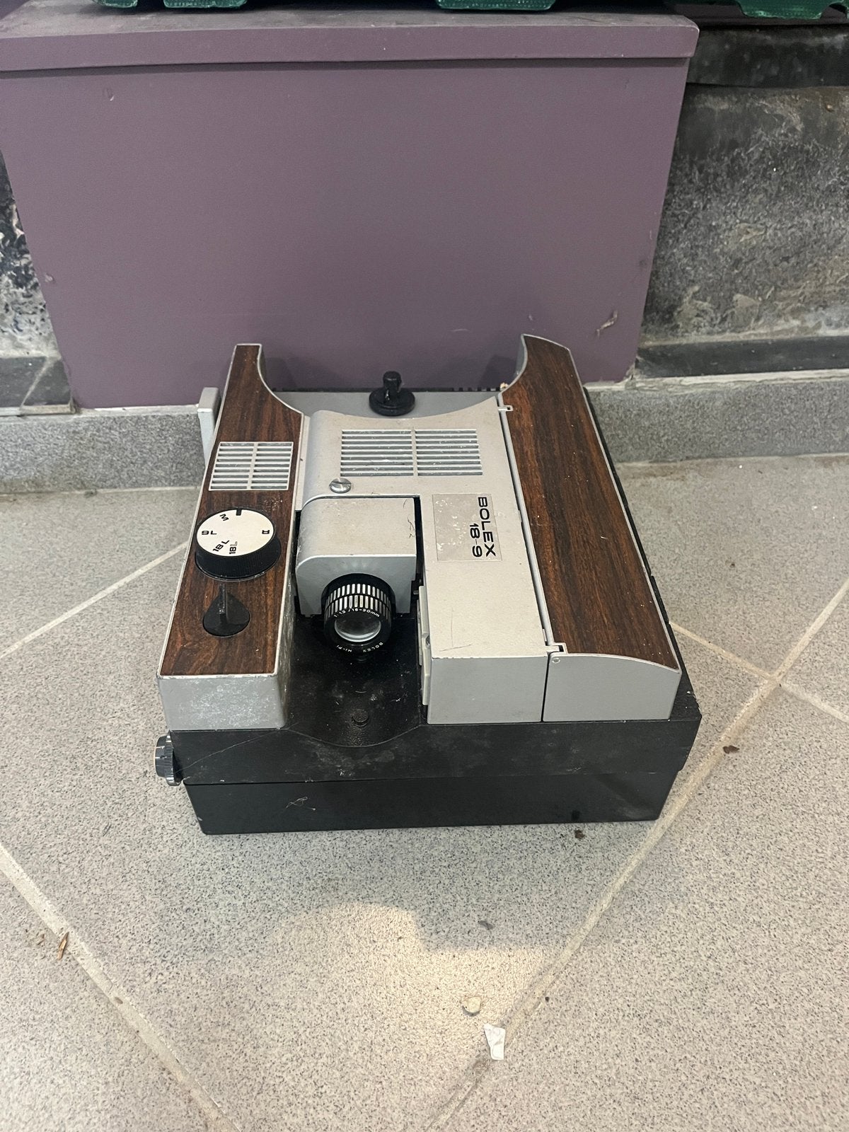 Vintage diaprojector, TV, Hi-fi & Vidéo, Projecteurs dias, Enlèvement ou Envoi