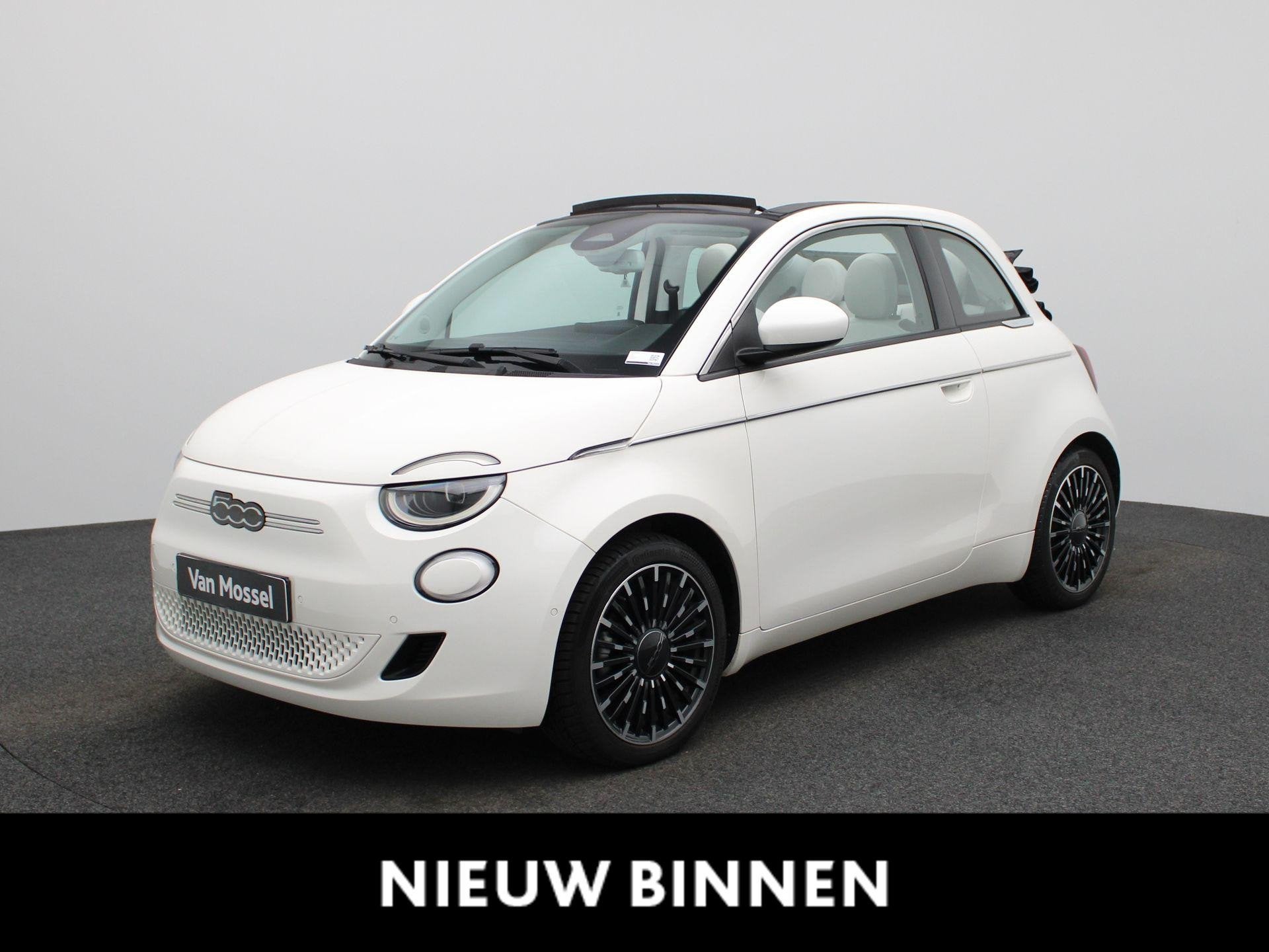 Fiat 500C 500e 42 kWh La Prima, Auto's, Fiat, 4 zetels, Stof, https://public.car-pass.be/vhr/a6d8dec9-e96d-4c15-a8d9-8110078769e6