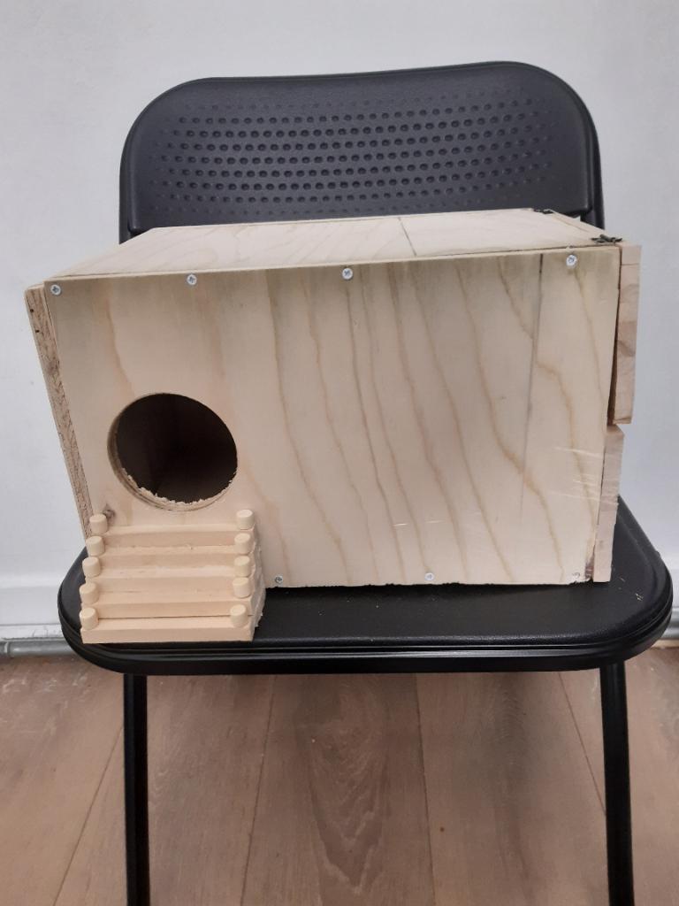 Nichoir pour calopsitte, Dieren en Toebehoren, Vogels | Hokken en Kooien, Ophalen, Hout