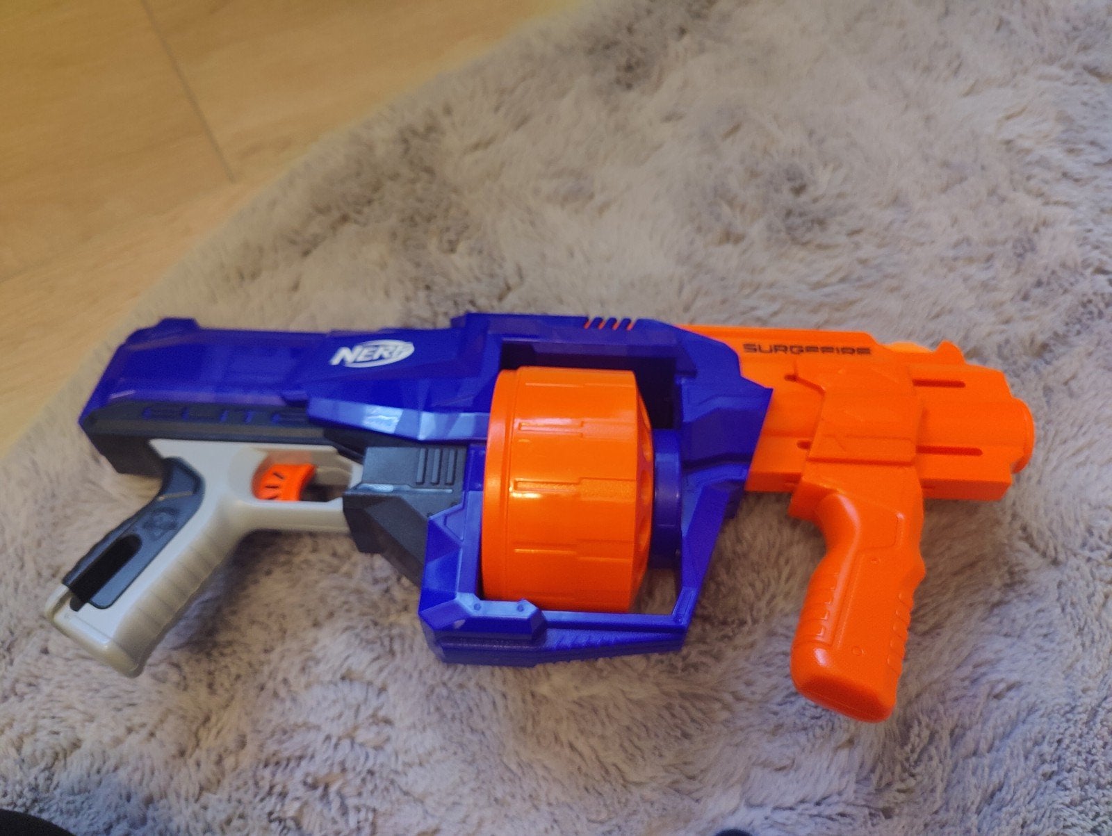 nerf schietgeweer, Ophalen, Gebruikt