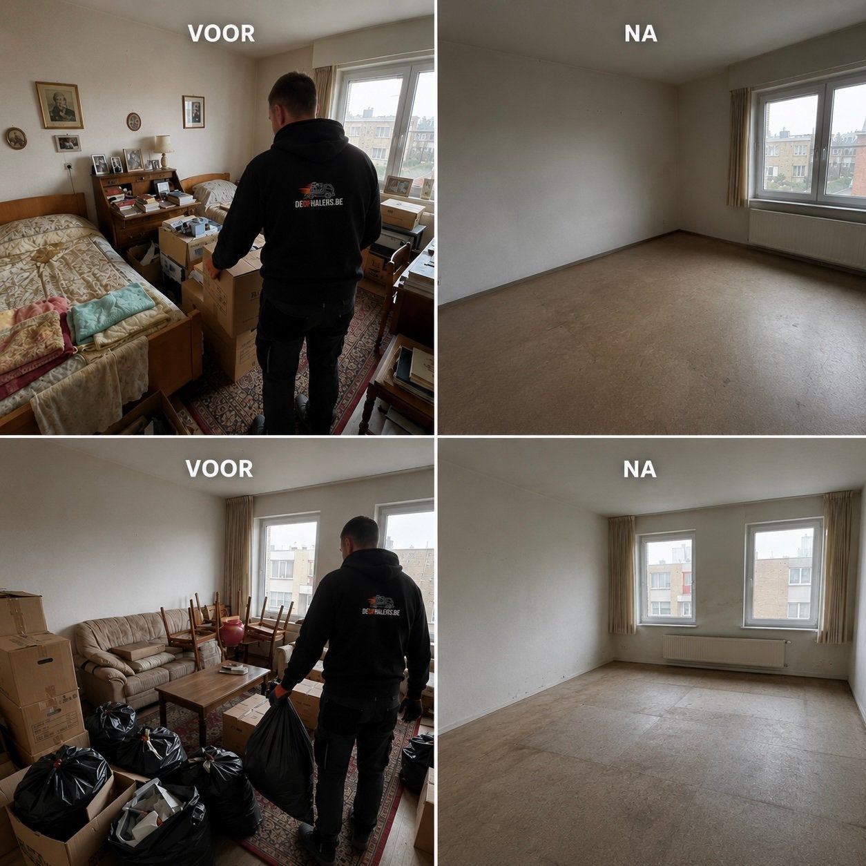 woning leegmaken-ontruimen-opruimen| vaste prijs | Antwerpen