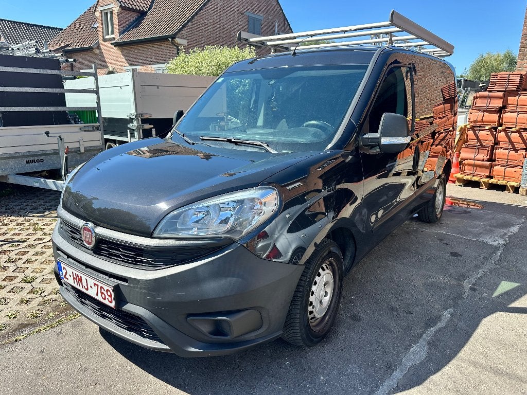 Fiat doblo 1,3mj 2017, Auto's, Voorwielaandrijving, Stof, Zwart, Particulier