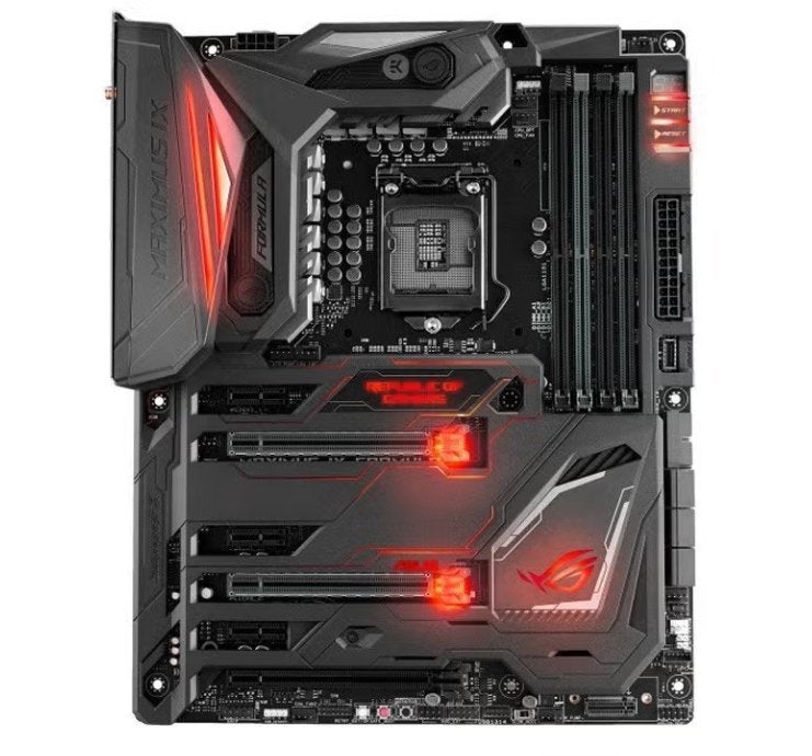 ASUS ROG Maximus IX Formula met Socket LGA 1151, Computers en Software, Ophalen of Verzenden, Gebruikt