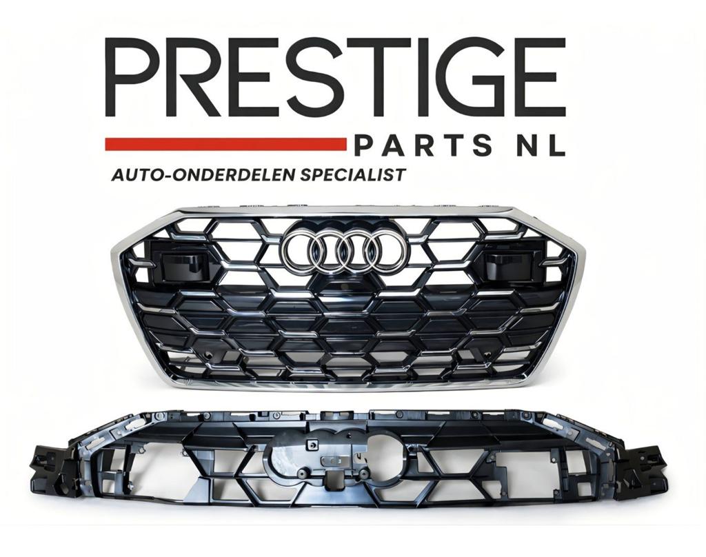 Grill Audi A6 C8 4K Facelift S-line Grille 4K0853651T Origin, -, Origine de la pièce connue, Utilisé, -