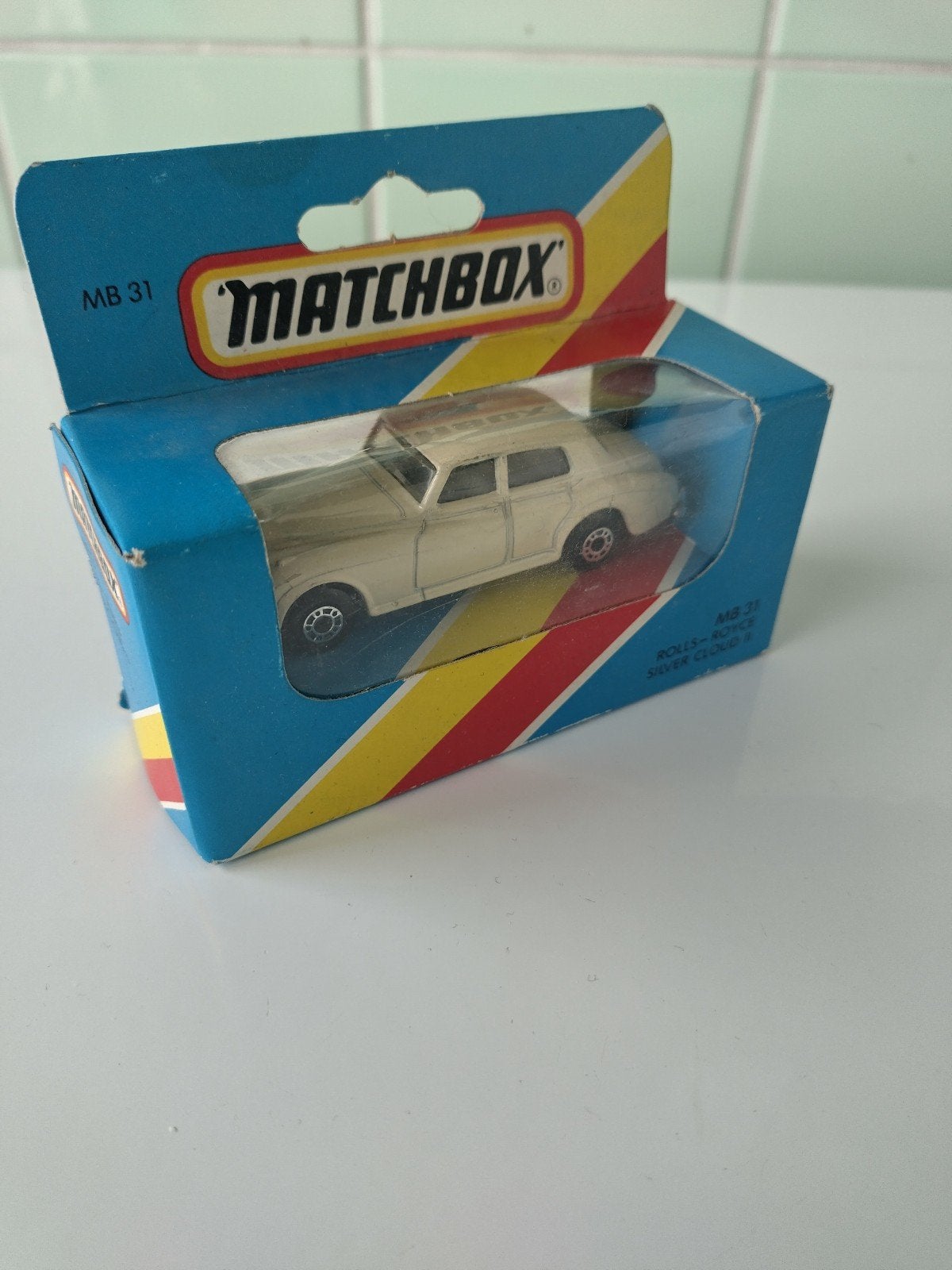 Vintage Matchbox RR Silver Cloud AFHALING LEES BESCHRIJVING, Ophalen, Nieuw, Auto, Matchbox