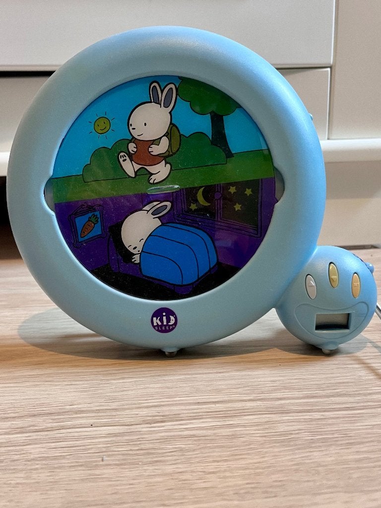Blauwe kinderwekker, Ophalen, Zo goed als nieuw