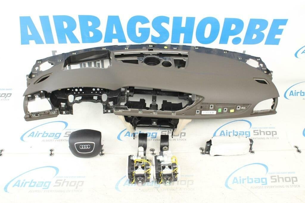 Airbag Dashboard HUD bruin grote gordels 4 spaak Audi A6 4G, Auto-onderdelen, Gebruikt, Ophalen of Verzenden