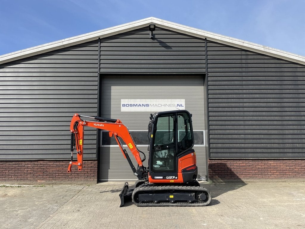 Kubota U27 hi-spec minigraver NIEUW €580 LEASE, Zakelijke goederen, Machines en Bouw | Kranen en Graafmachines, Kubota Hol, Kbt_g.eu_market_surveillance@kubota.com