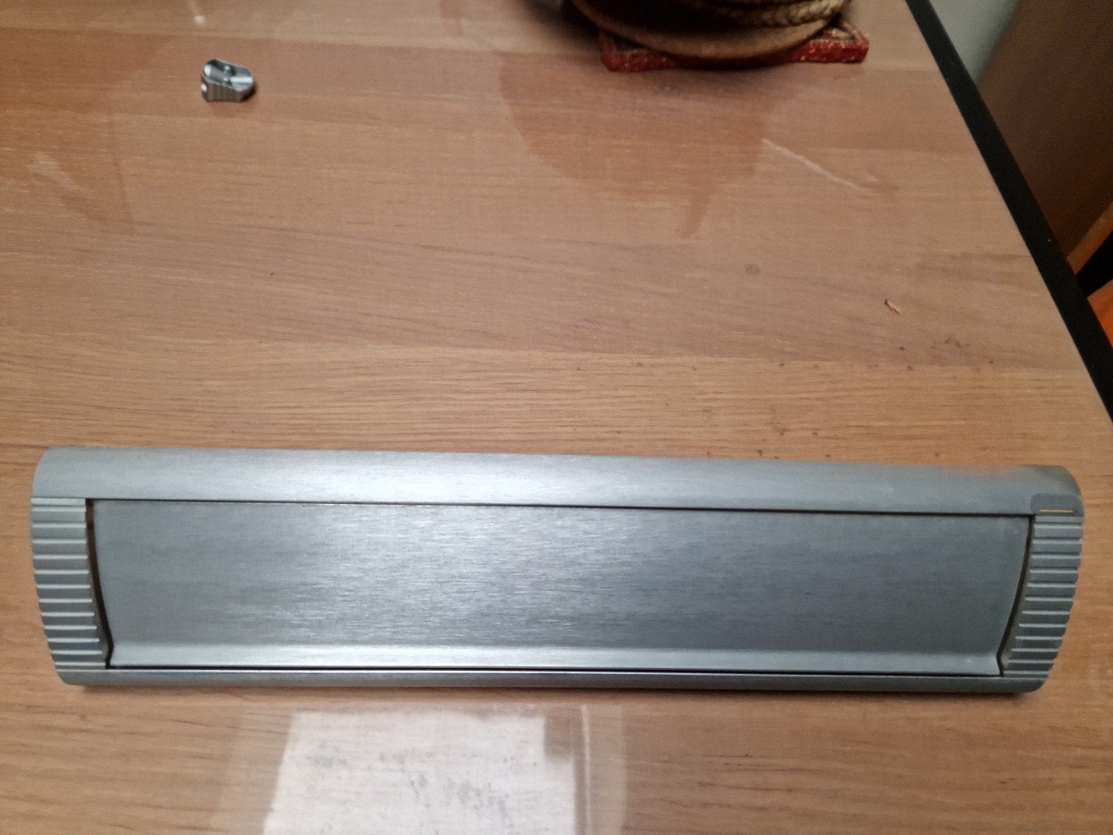 brieven bus klep Albo, Enlèvement, Utilisé, Aluminium, Encastrée
