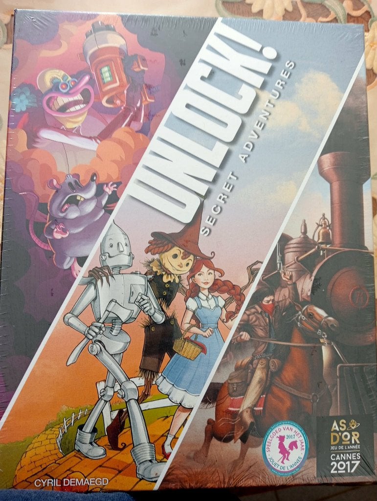 Jeu Unlock! Secret Adventures, Enlèvement, Neuf, Space Cowboys
