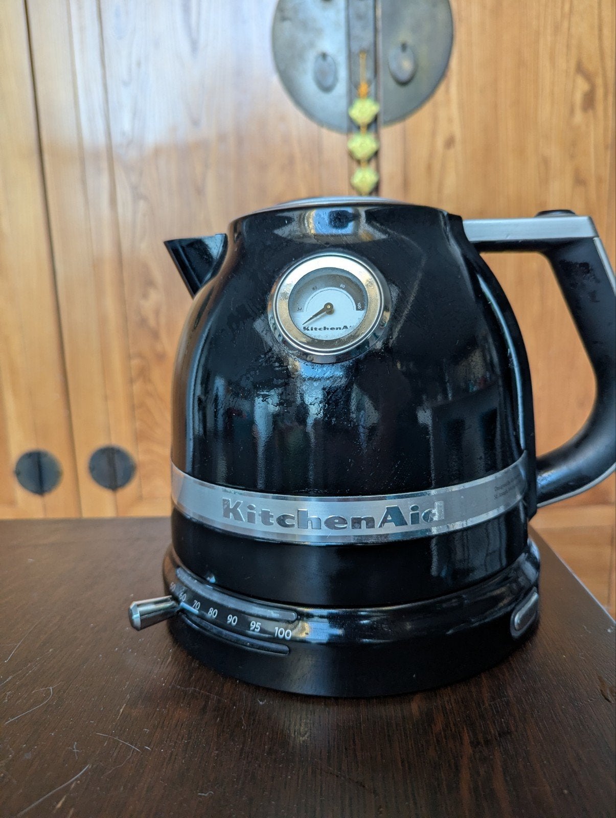 Kitchenaid - WATERKOKER MET TEMPERATUURREGELING 1,5 L - ARTI, Electroménager, Bouilloires, 1 à 2 litres, Enlèvement, Utilisé