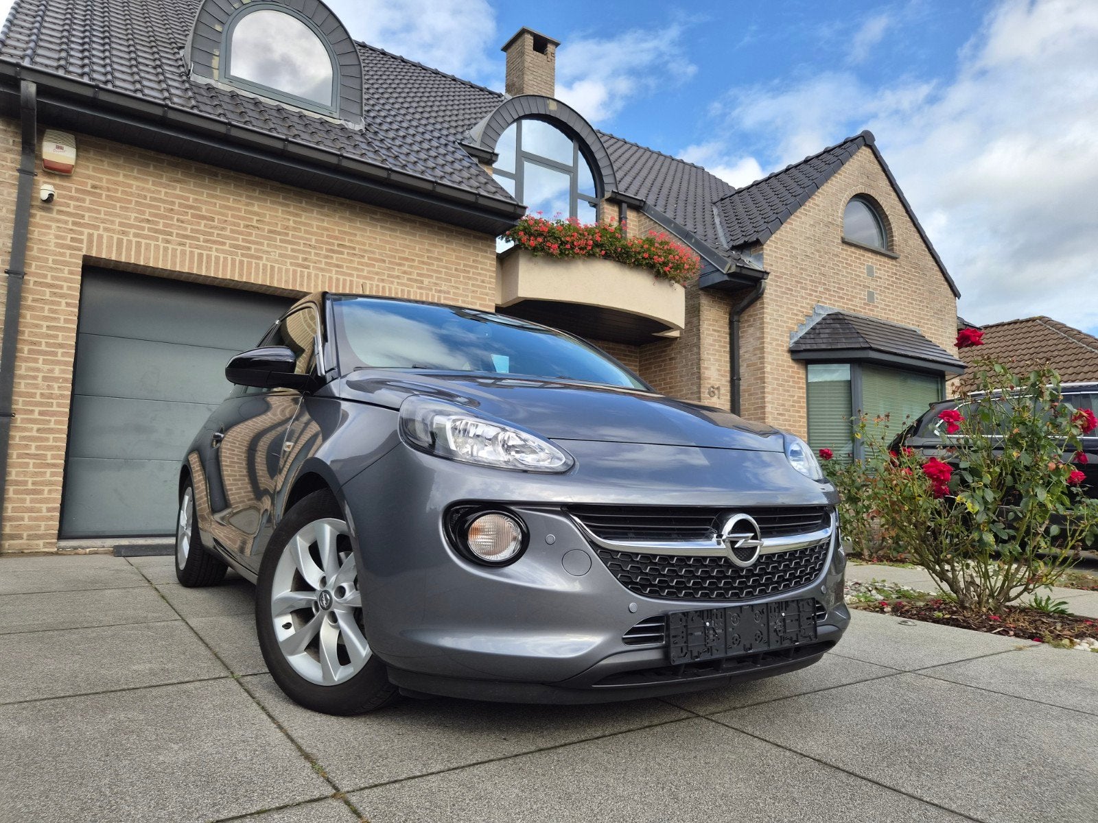 Opel Adam 1.0 Turbo / CARPLAY / NAVI / CRUISE / 8.000 KM !!, Autos, Argent ou Gris, Euro 6, Entreprise, Ordinateur de bord