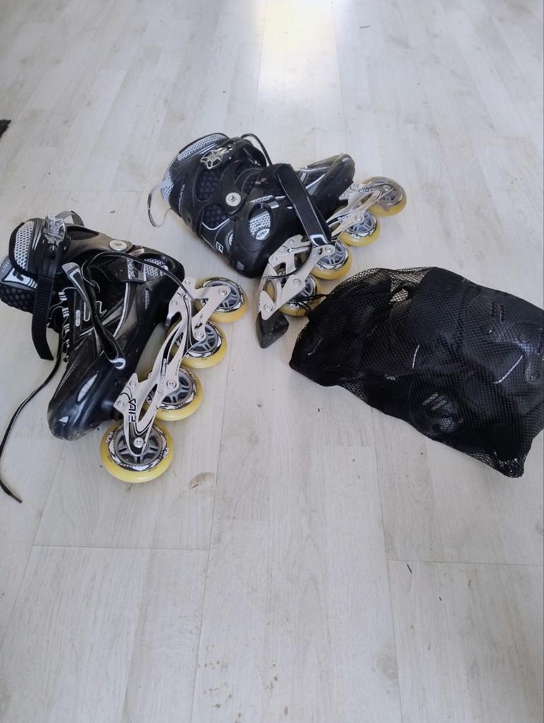 Patins à roues alignées Fila, Enlèvement, Protection