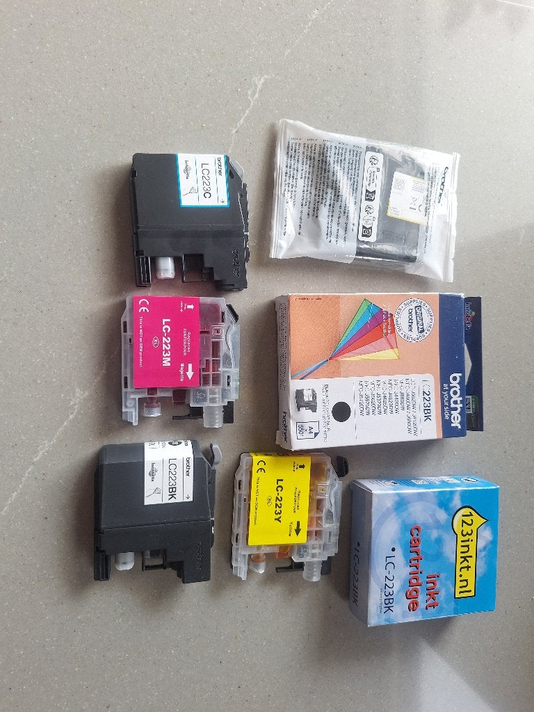 Cartridges voor Brother 223, Ophalen, Zo goed als nieuw, Cartridge, Brother