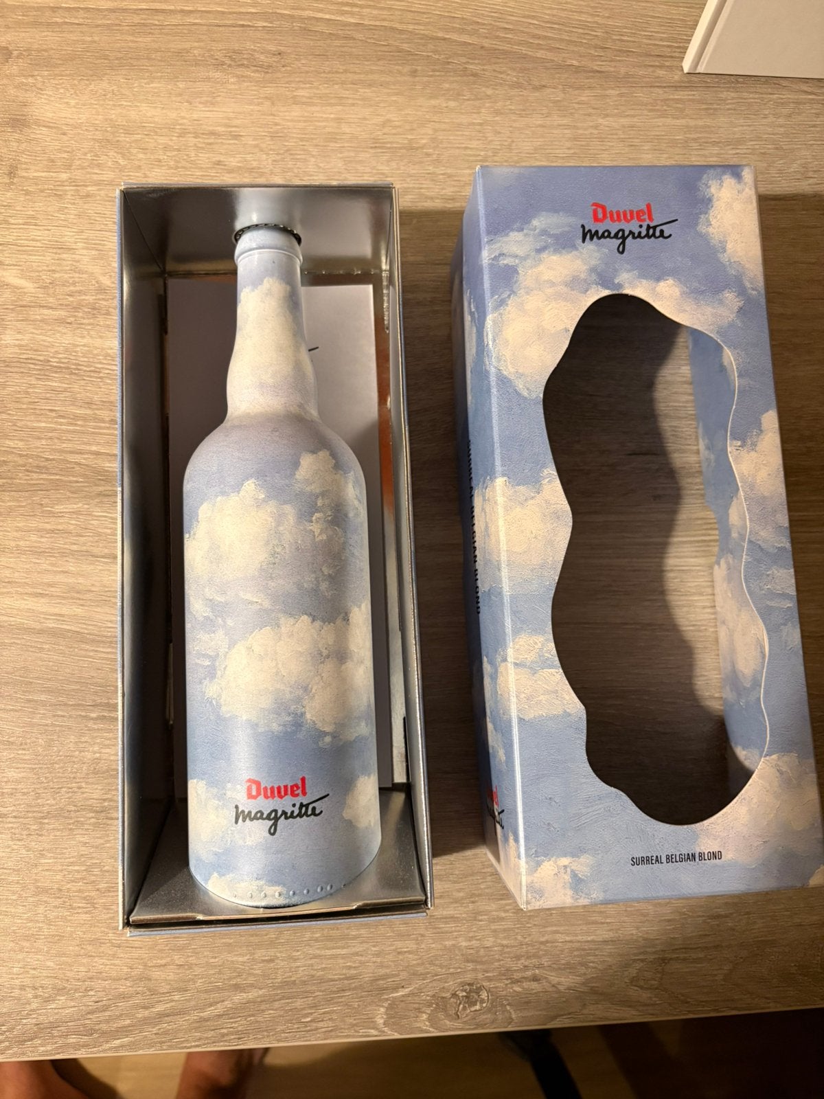 Duvel fles margriet, Verzamelen, Ophalen of Verzenden, Zo goed als nieuw, Flesje(s), Duvel