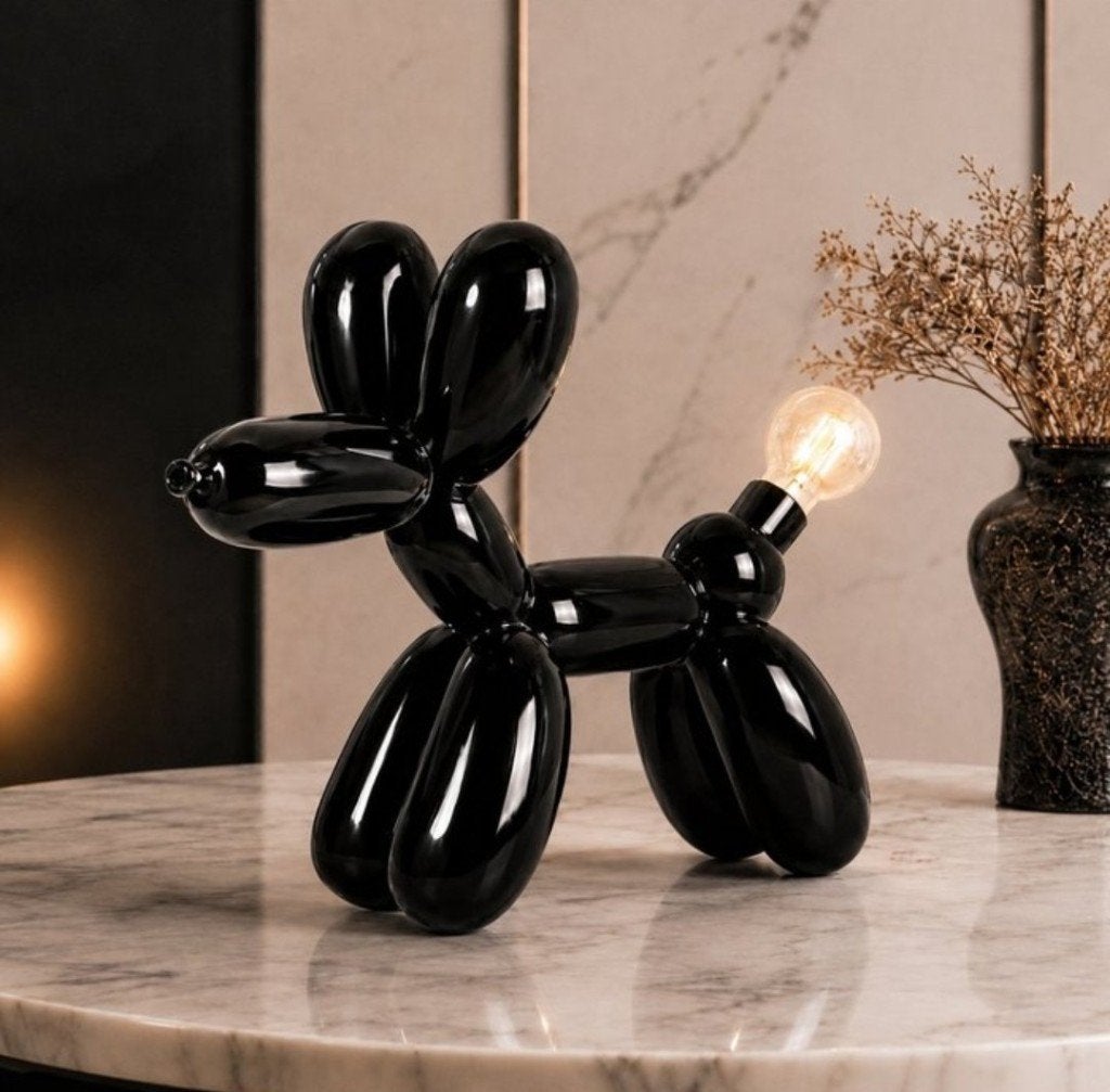 Scotty Balloon Dog Tafellamp, 41 cm, Met schakelaar, Nieuw, Ophalen of Verzenden