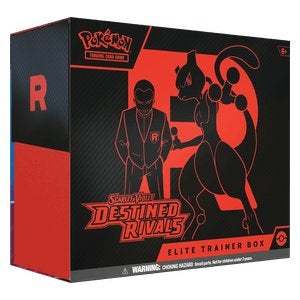 Pokemon Destined Rivals Elite Trainer Box, Ophalen of Verzenden, Nieuw, Boosterbox