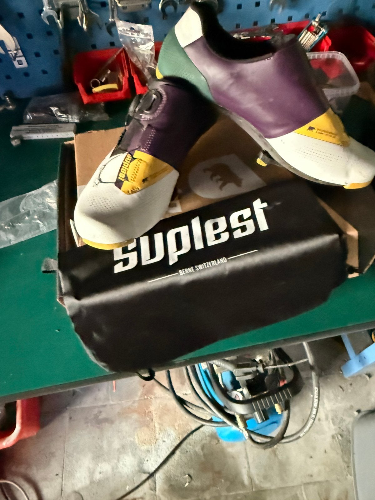 TE KOOP : suplest wielerschoenen, Enlèvement, Comme neuf