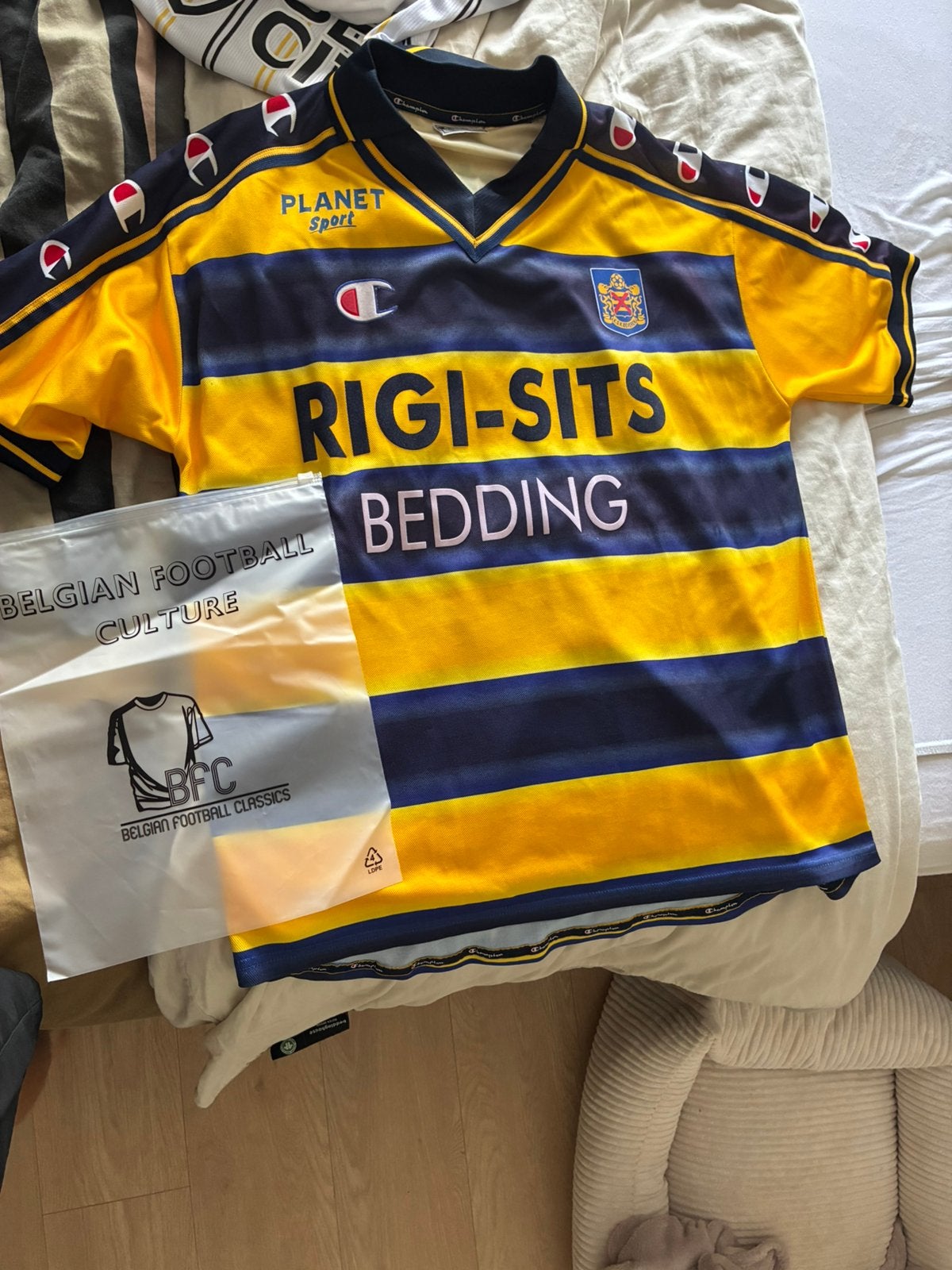 Matchworn David Grondin KSK Beveren, Sport en Fitness, Voetbal, Maat L, Ophalen of Verzenden, Zo goed als nieuw