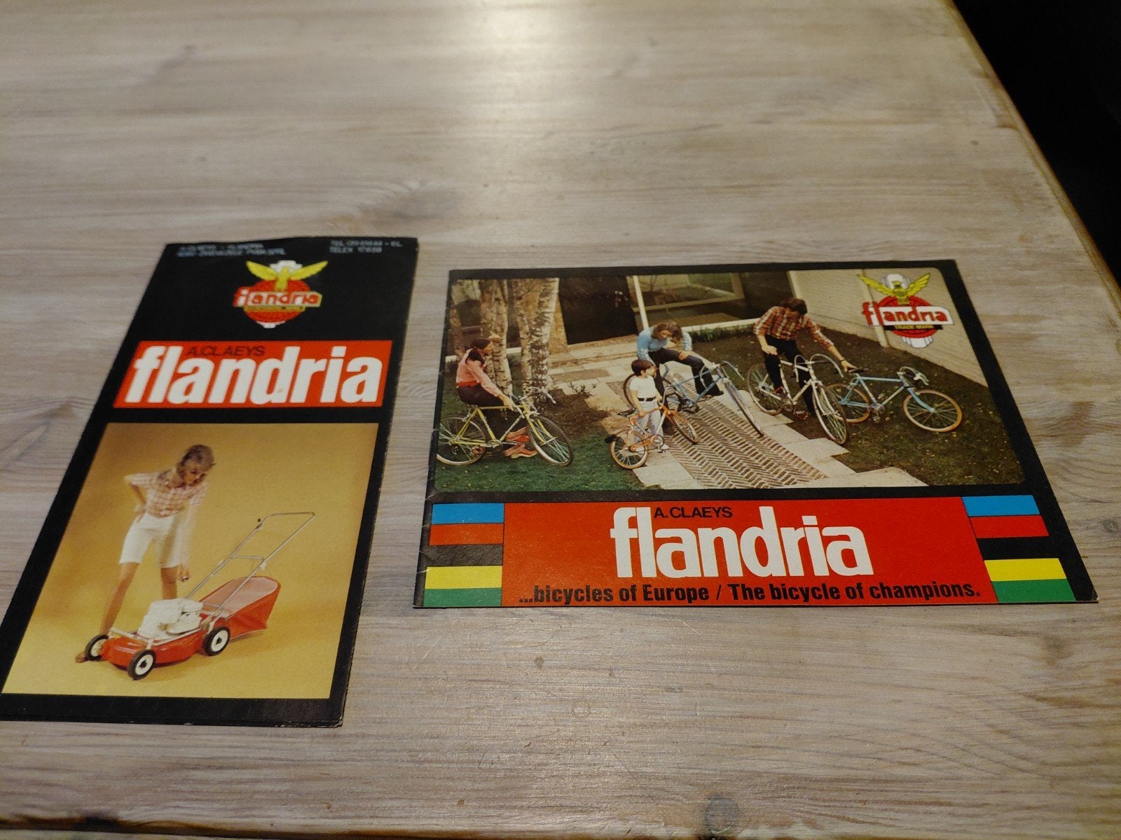 flandria brochures, Enlèvement