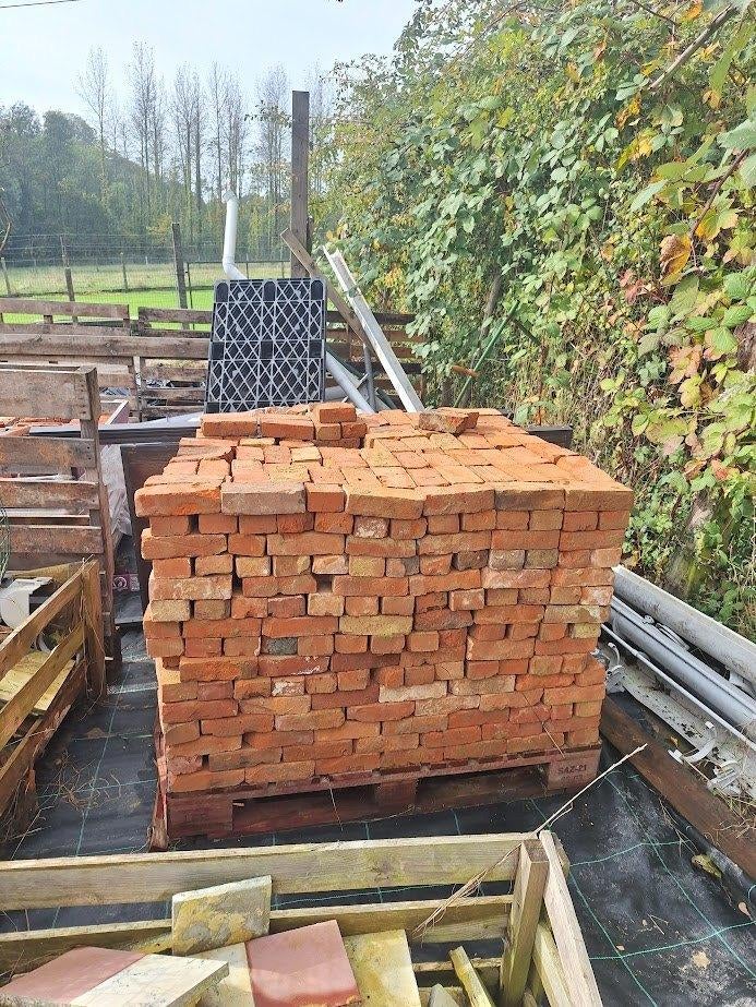 briques de parement, Bricolage & Construction, Enlèvement, Comme neuf, Briques