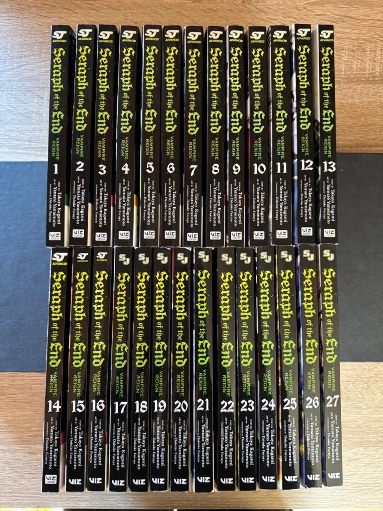 Seraph of the End manga, Boeken, Meerdere comics, Ophalen of Verzenden, Zo goed als nieuw, Japan (Manga)