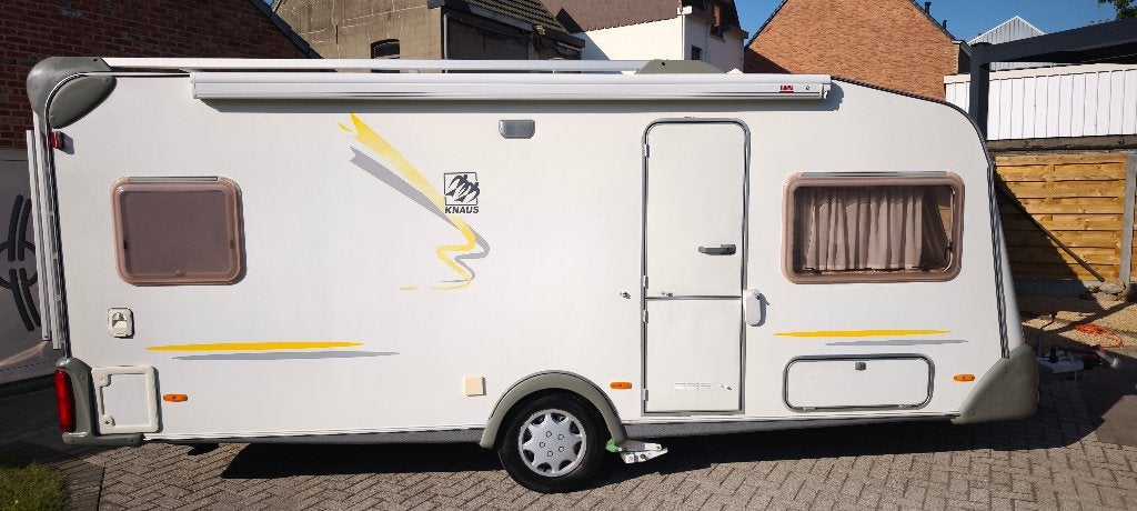 Knaus Südwind 500 – Elektr.Mover-Luifel-Zeer goede staat!, Rondzit, Frans bed, Particulier, 5 tot 6 meter