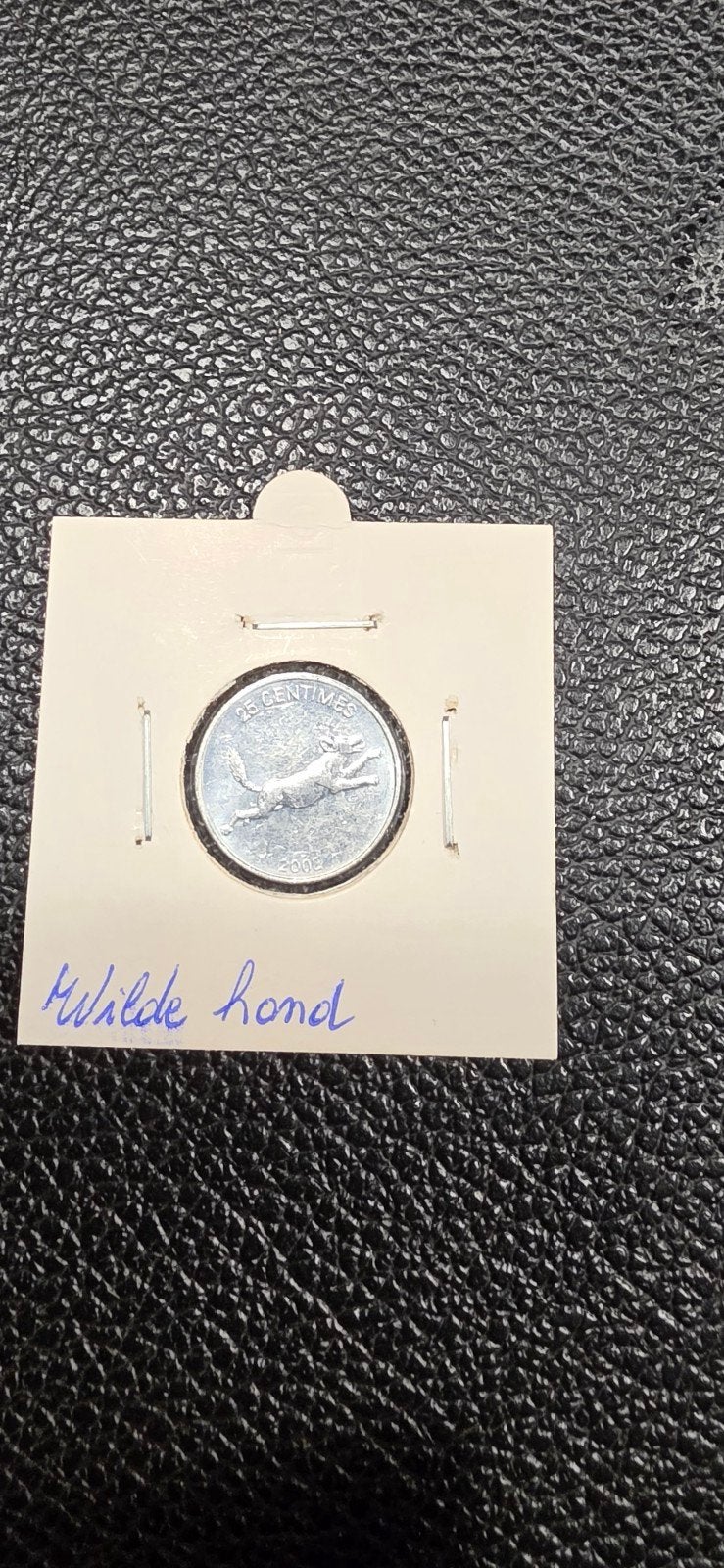 Congo 25 centimes 2002 Wilde hond, Ophalen of Verzenden