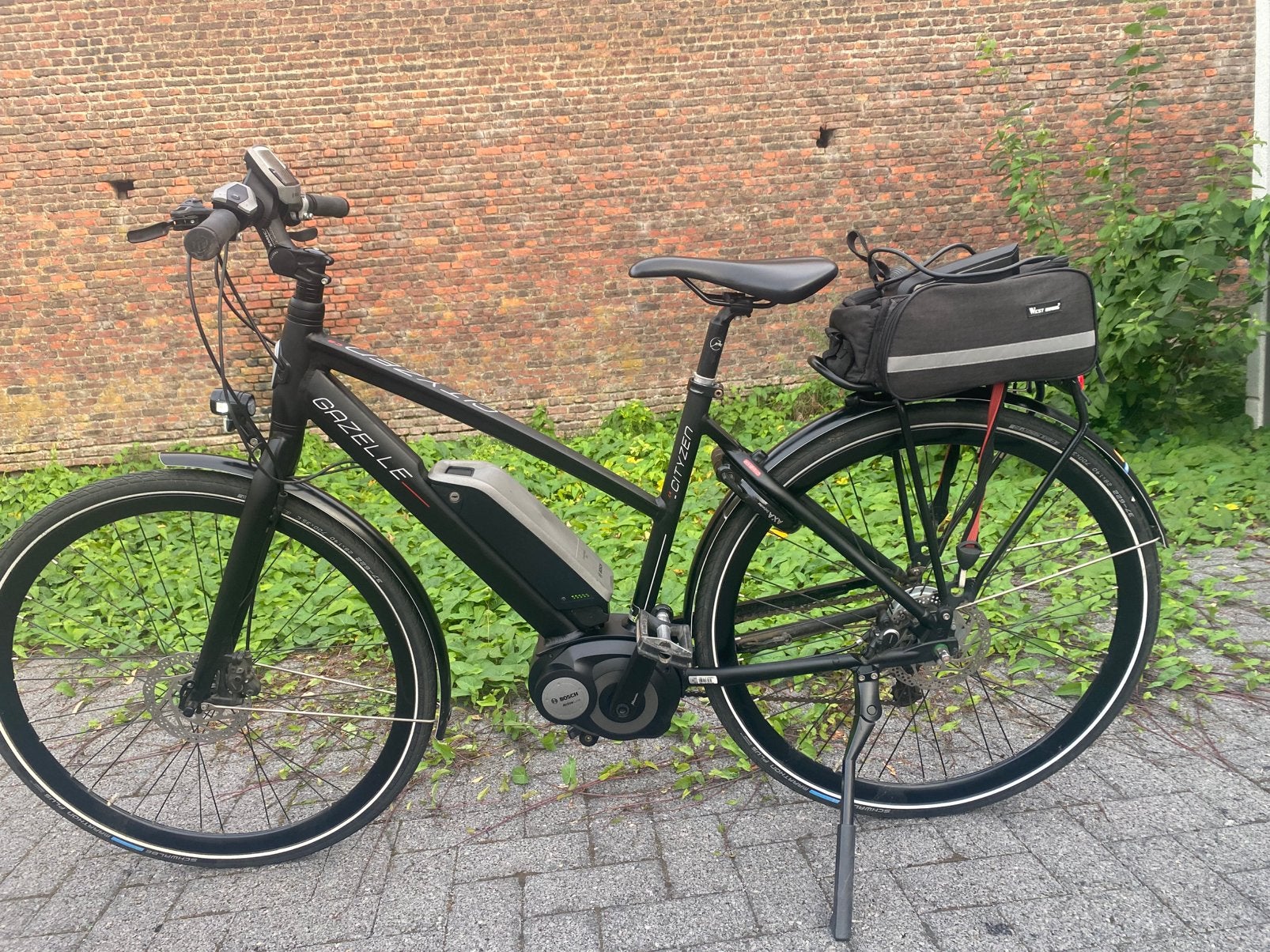 Elektrische fiets, middenmoter Bosch gazelle, Ophalen of Verzenden, Zo goed als nieuw, Gazelle