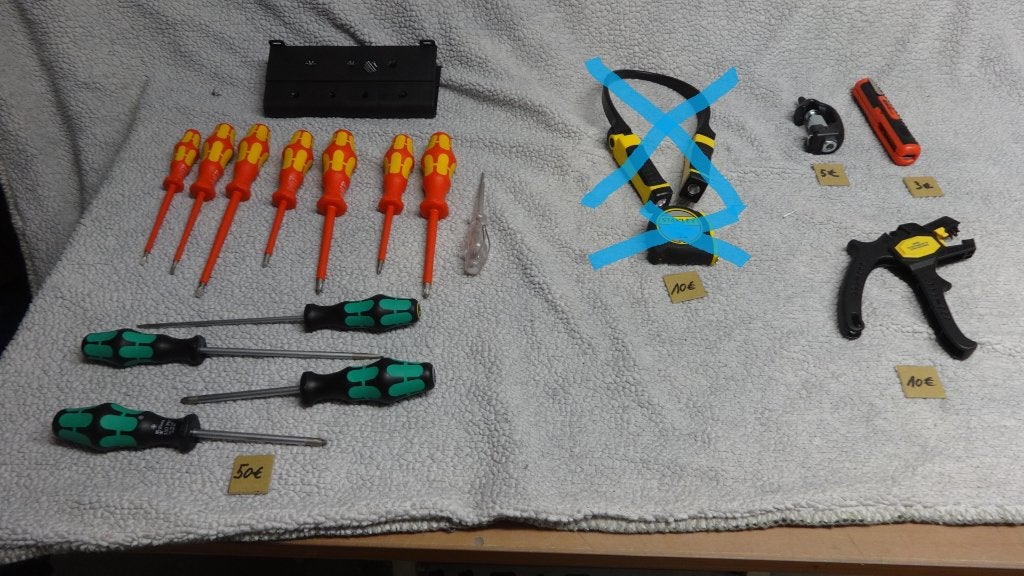 lot outils divers, Enlèvement ou Envoi, Neuf, Pince, Stanley