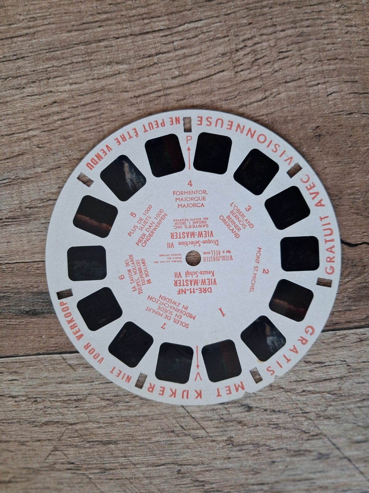 view-master : DRE-11-NF, Verzenden