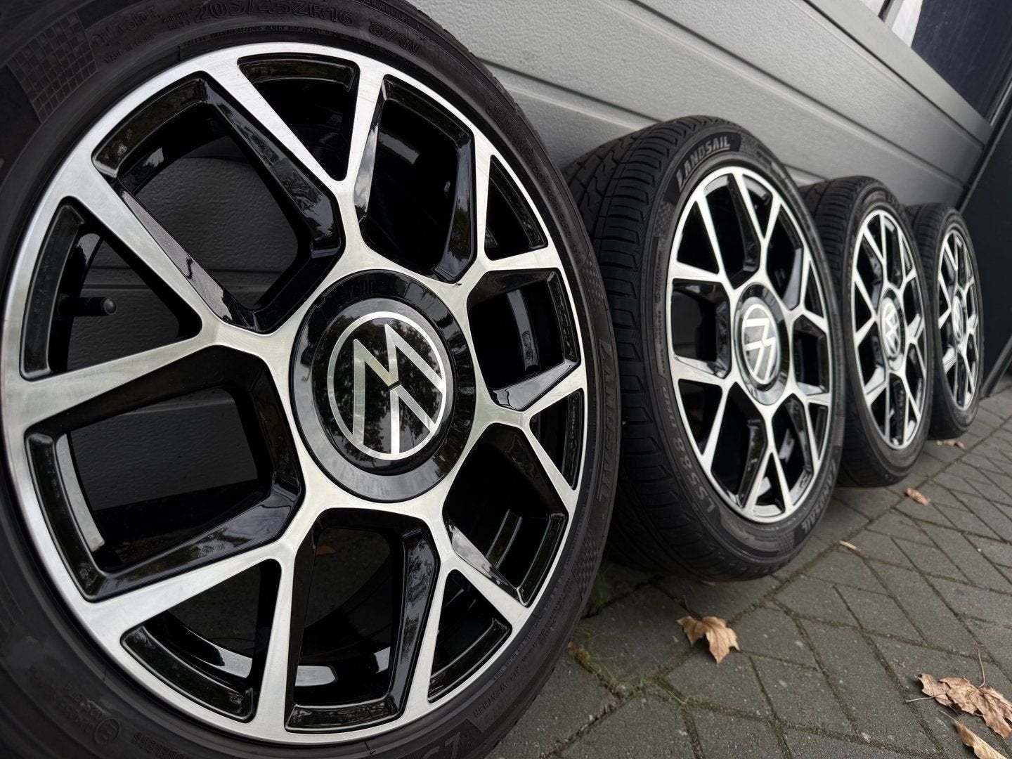 16 " Citigo Mii Volkswagen Up e-Up GTI velgen zomerbanden, -, Banden en Velgen, Nieuw, Zomerbanden