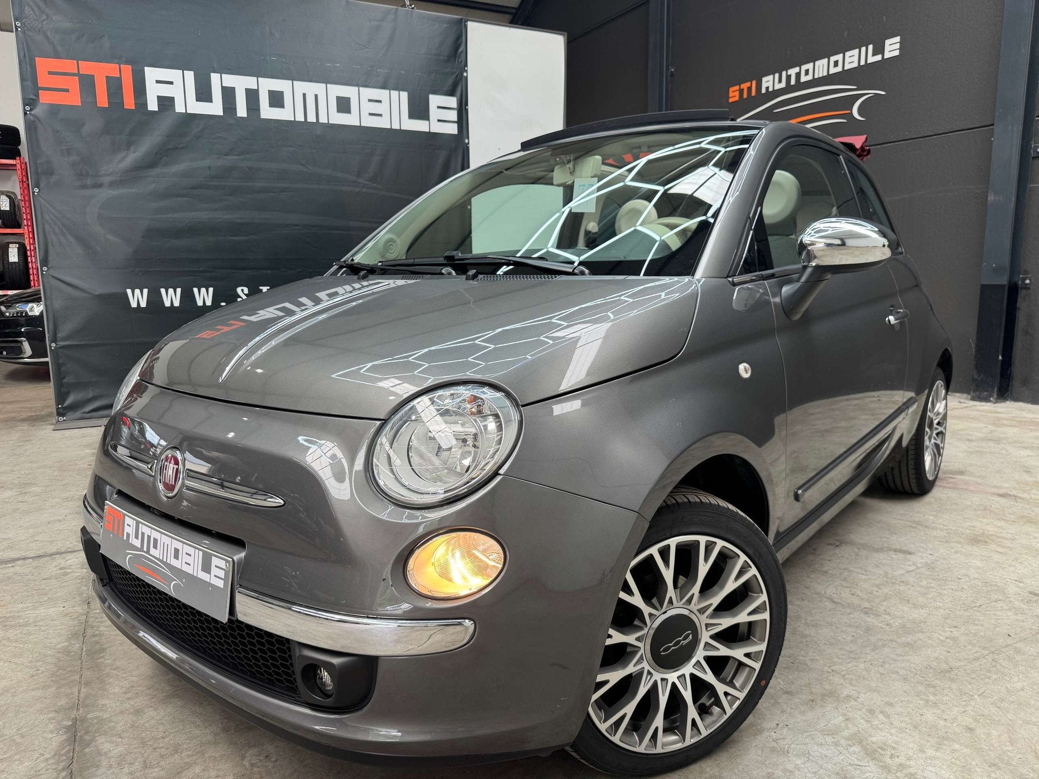 Fiat 500 *GARANTIE 12 MOIS *, Autos, 1242 cm³, Argent ou Gris, Achat, Euro 6