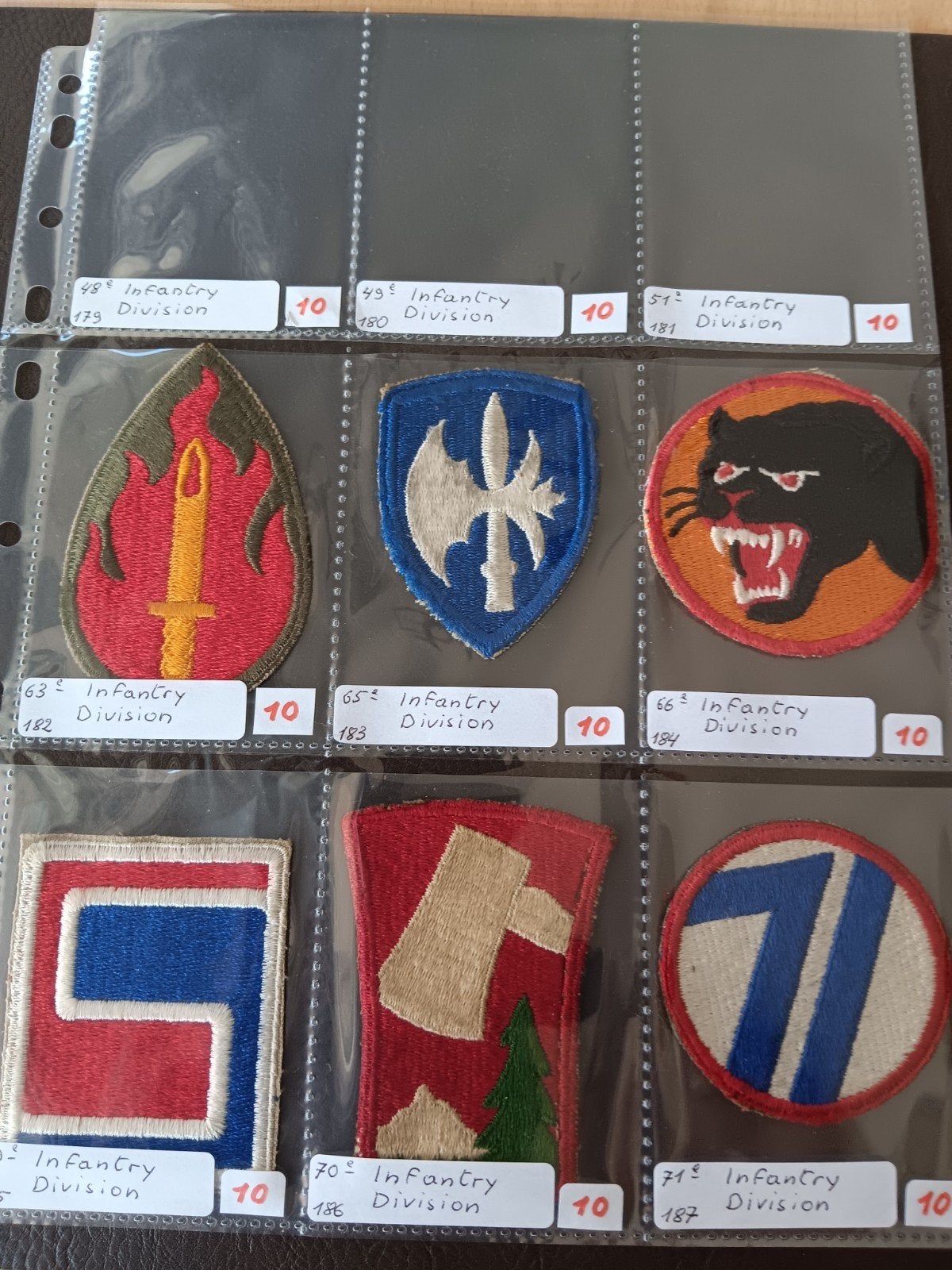 Us ww2 patches, Ophalen of Verzenden