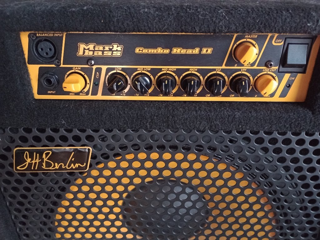 MarkBass CMD151P Jeff Berlin, Muziek en Instrumenten, Versterkers | Bas en Gitaar, Ophalen, Gebruikt, Basgitaar, 100 watt of meer