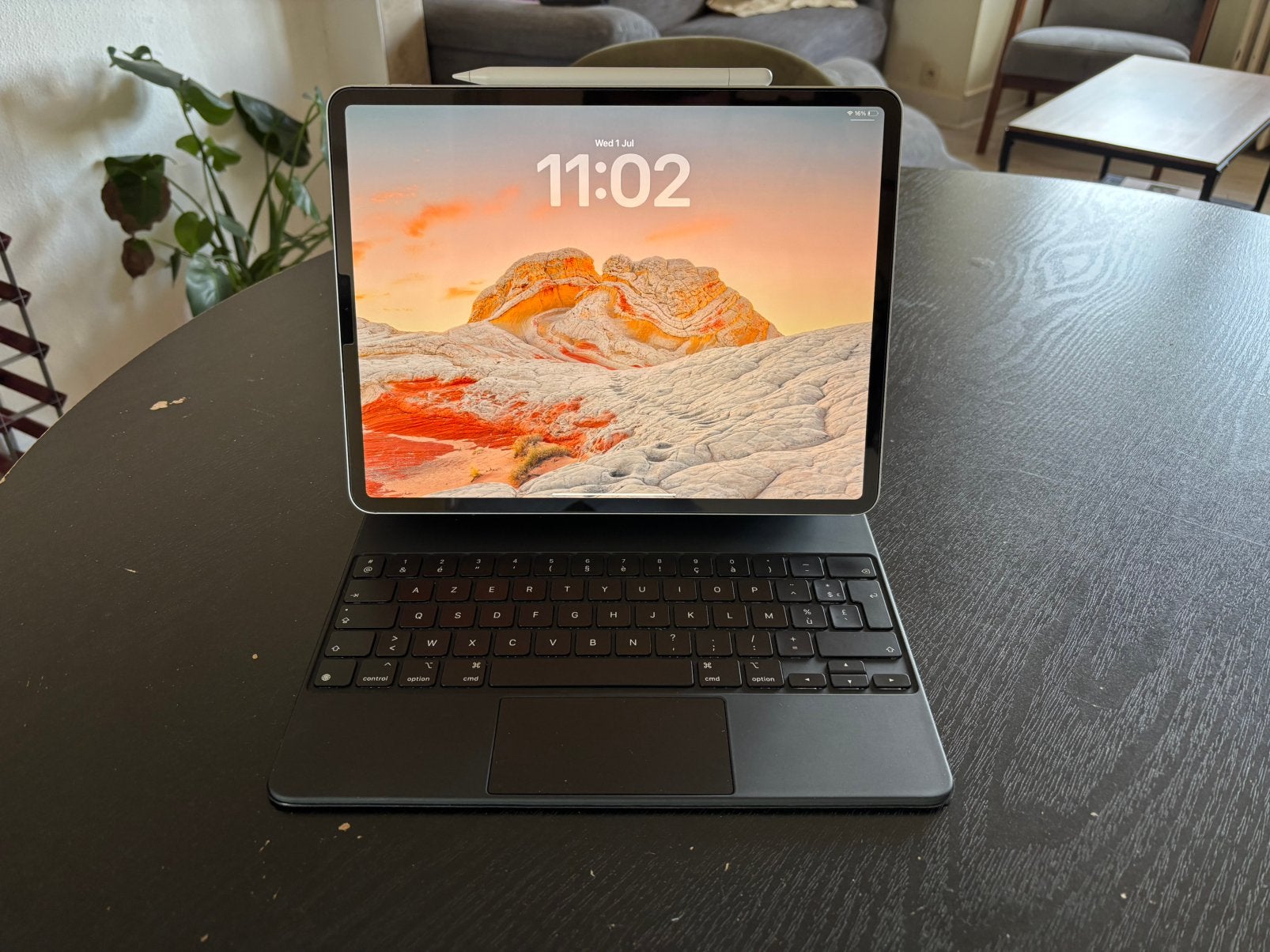 iPad Pro 12.9” 4ème gen – 128Go Cellular, Enlèvement, Comme neuf, Azerty
