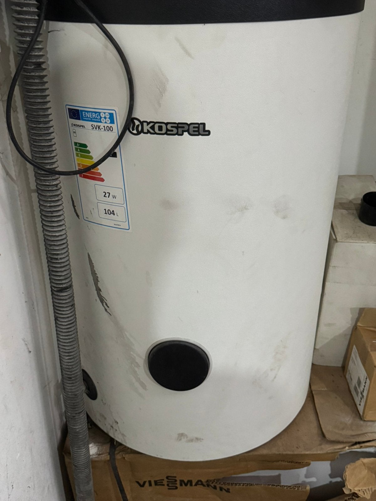 Buffervat 100liter, Ophalen, Gebruikt, 20 tot 100 liter, Onderdeel