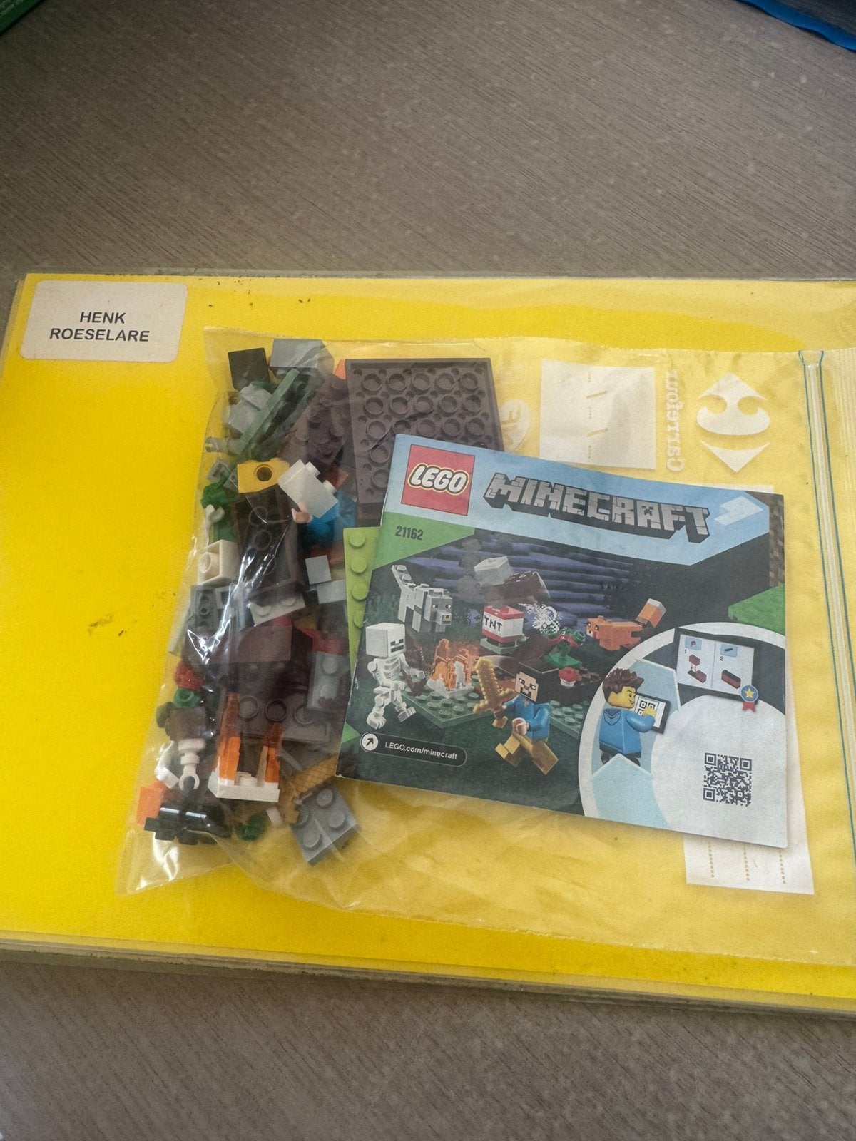 Lego minecraft 21162, Minecraft, Lego, Ophalen of Verzenden, Zo goed als nieuw