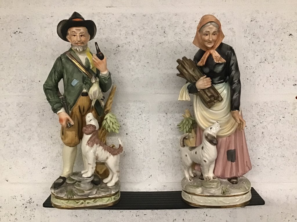 Grote Biscuit Beelden Man en Vrouw, Ophalen, Man