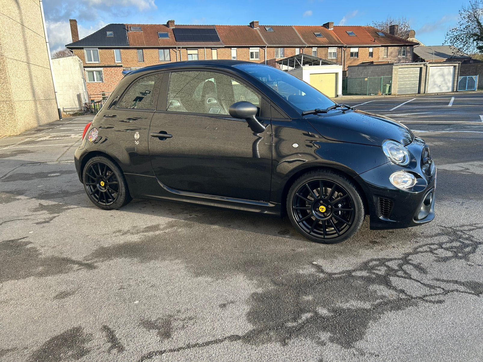 Fiat 595c abarth cabrio competizione 180pk, Autos, Cuir, Achat, Euro 6, Cabriolet