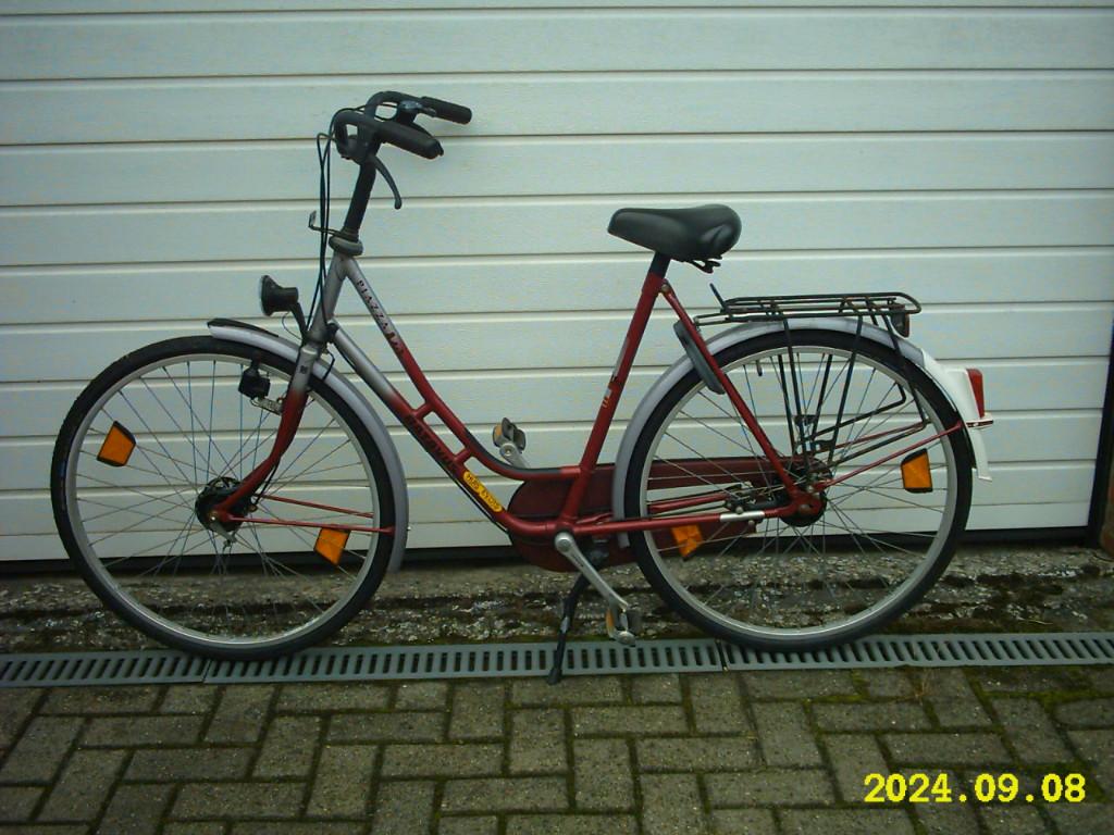 Damesfiets, Fietsen en Brommers, Fietsen | Dames | Damesfietsen, Gebruikt, Batavus, Versnellingen, 50 tot 53 cm, Trommelrem, Ophalen