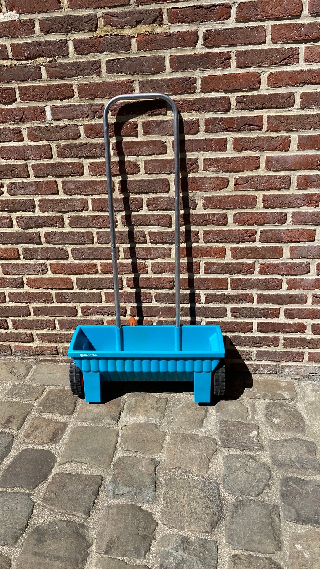 Gardena strooiwagen, Tuin en Terras, Ophalen, Zo goed als nieuw