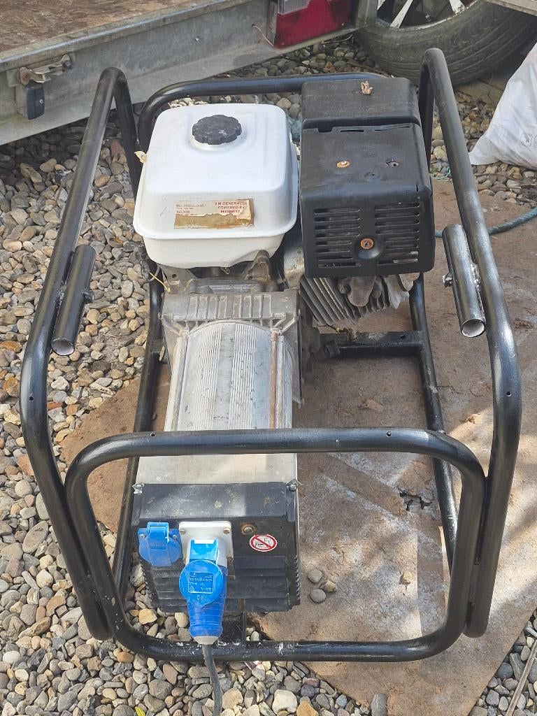 Groupe électrogène 6.5kva, Enlèvement, Utilisé, 5 à 10 kVA, Essence