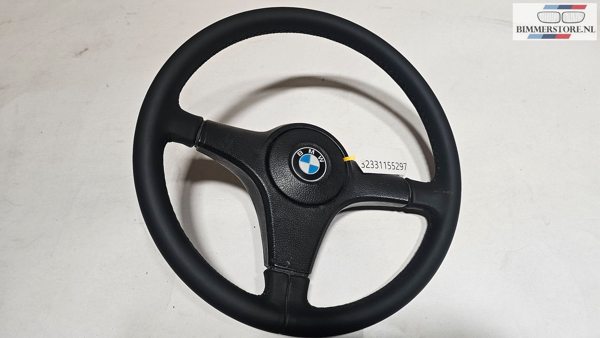 Volant sport M Tech 1 en cuir, 380 mm, BMW Série 3 E30 32331, -, Origine de la pièce connue, Utilisé, -