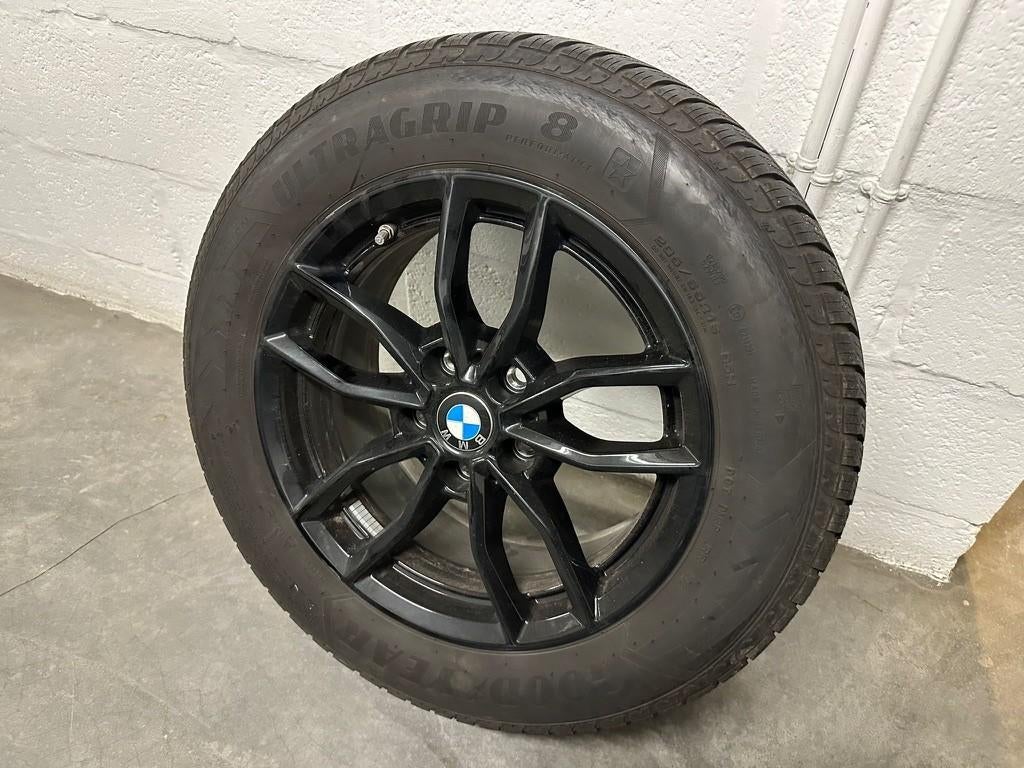 Jeu complet de pneus hiver + jantes (BMW Serie 2), Pneus et Jantes, Pneus hiver, 16 pouces, Véhicule de tourisme