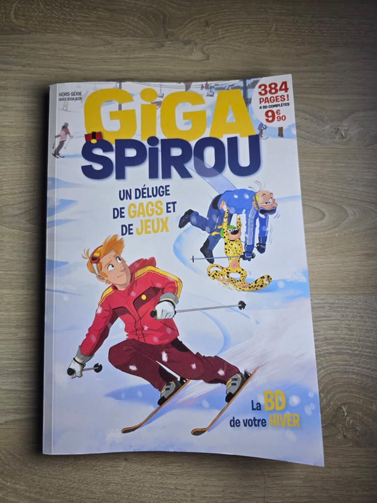 Giga Spirou Hors-Série Hiver 2024-2025 - 384 pages de gags, Livres, Enlèvement ou Envoi, Comme neuf