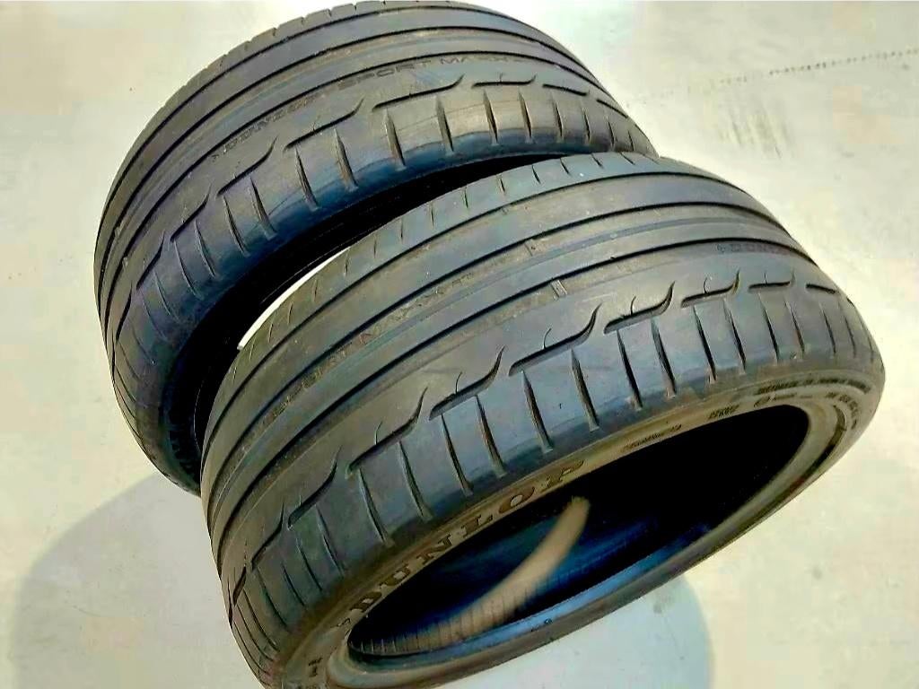 2 Dunlop Sport Maxx 225/40-18, Ophalen, 18 inch, Gebruikt, Band(en)