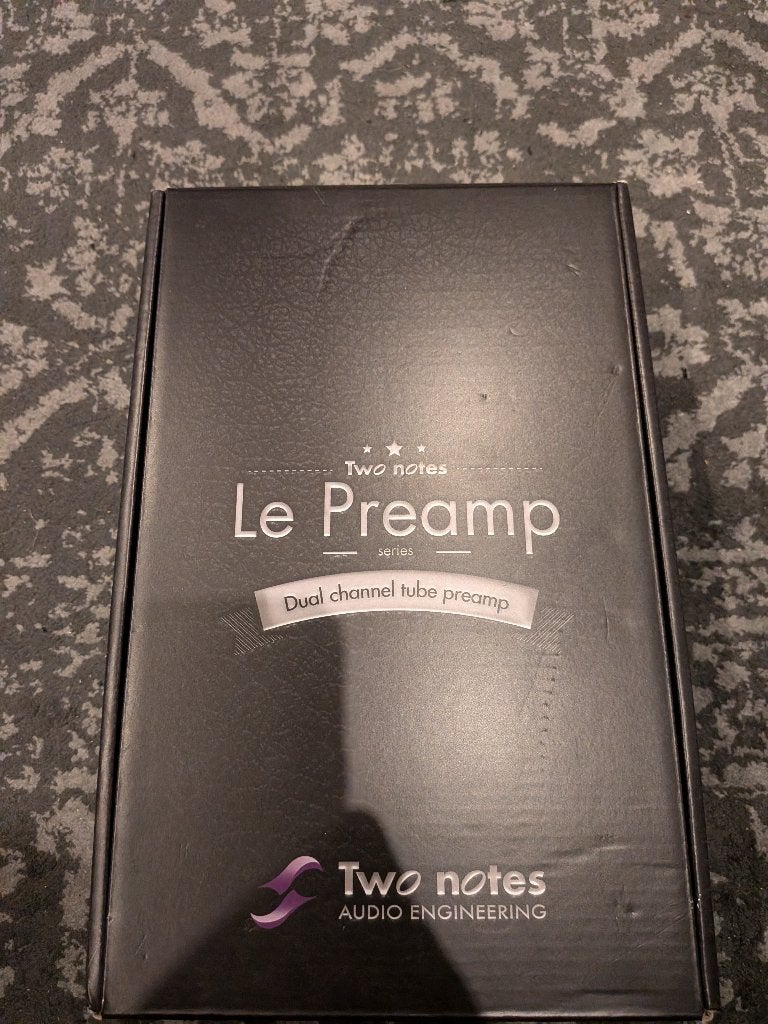 Preamp guitar Two Notes "LE CLEAN", Musique & Instruments, Enlèvement, Neuf, Guitare, Moins de 50 watts